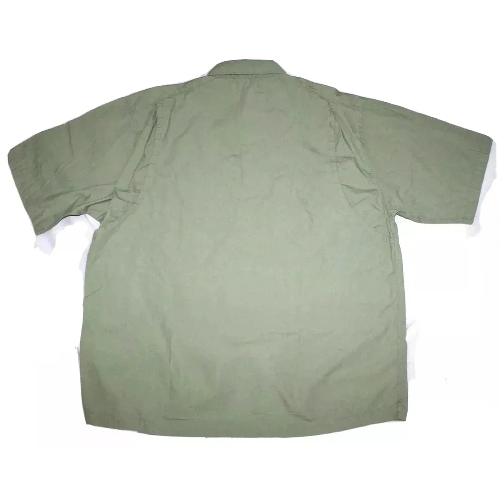 SIMMS Men's Short Sleeve Button Front Outdoors Hiking Fishing Shirt Size‎ 2XL